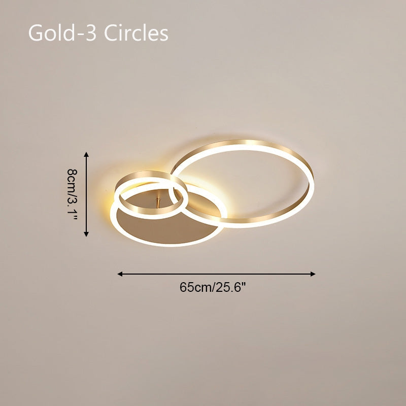 Feyran Circular LED Ceiling Light for Living Room
