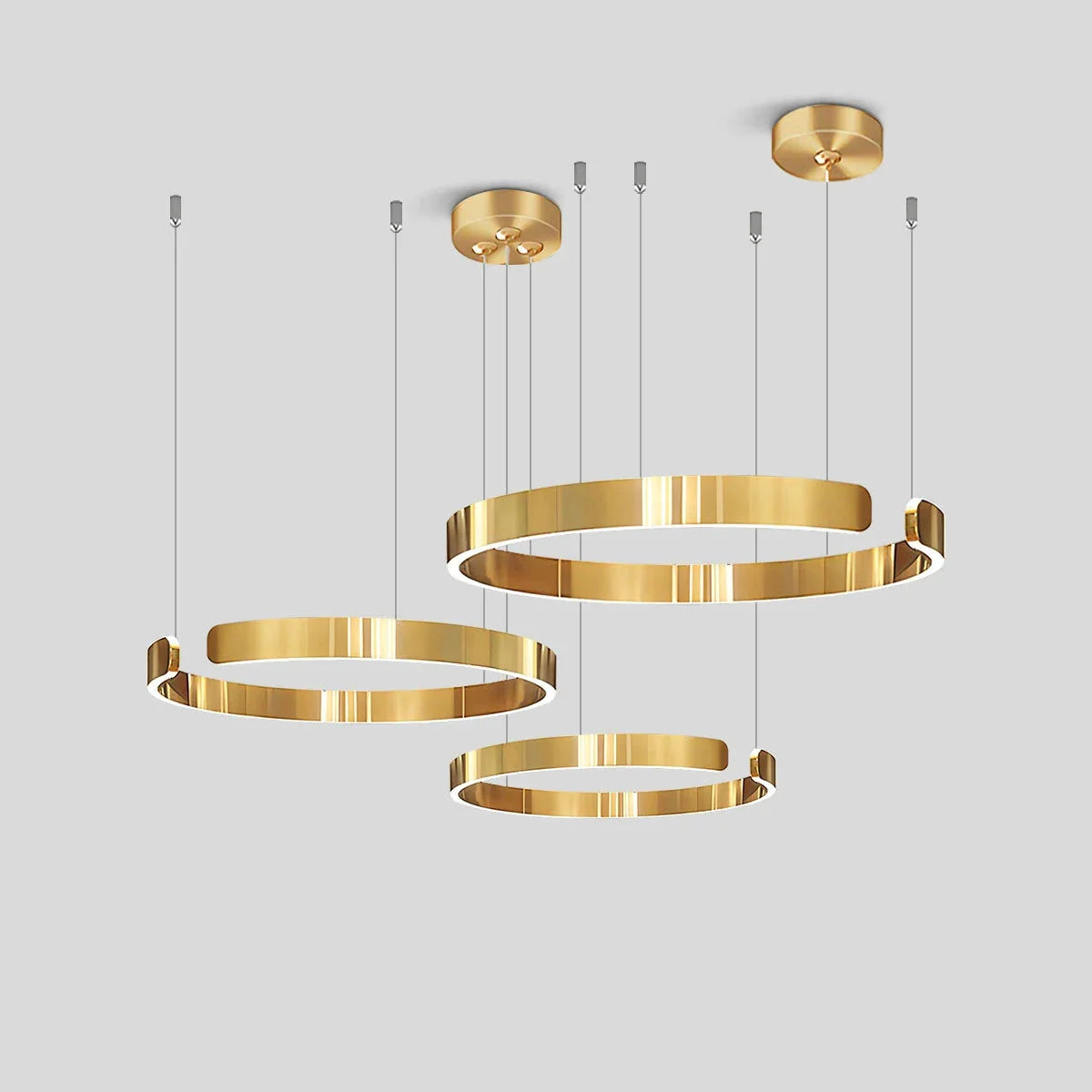 Feyran Modern Ring LED Chandelier for Living Room