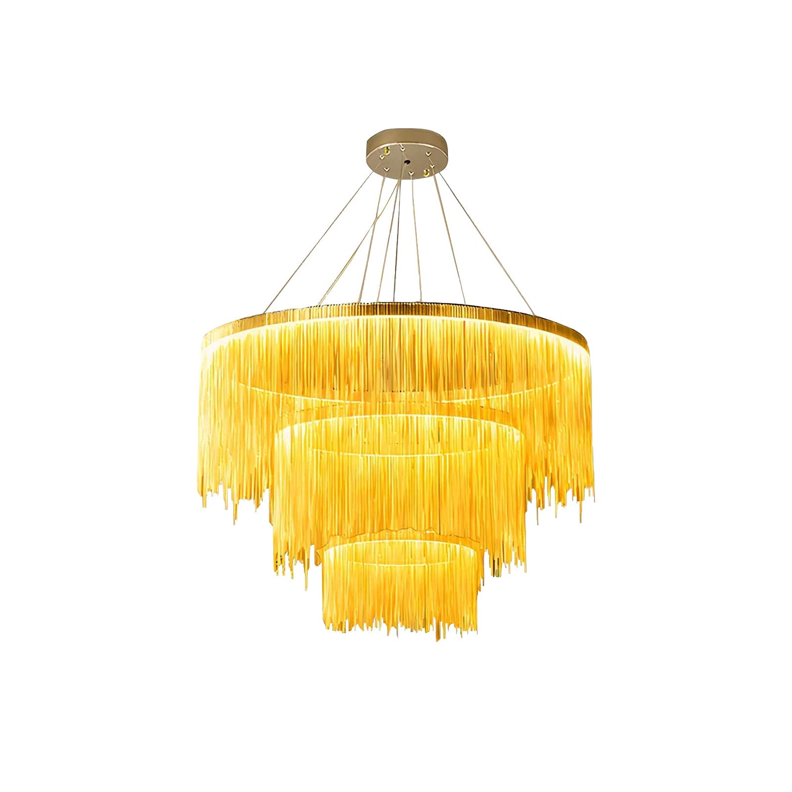 Feyran Modern Art Decor Tassel Chandelier