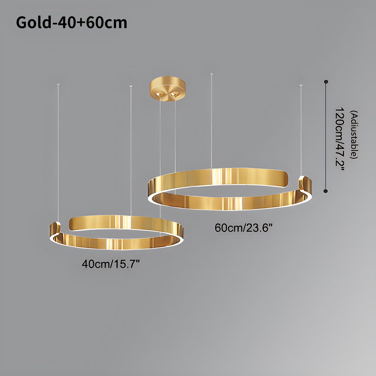 Feyran Modern Ring LED Chandelier for Living Room