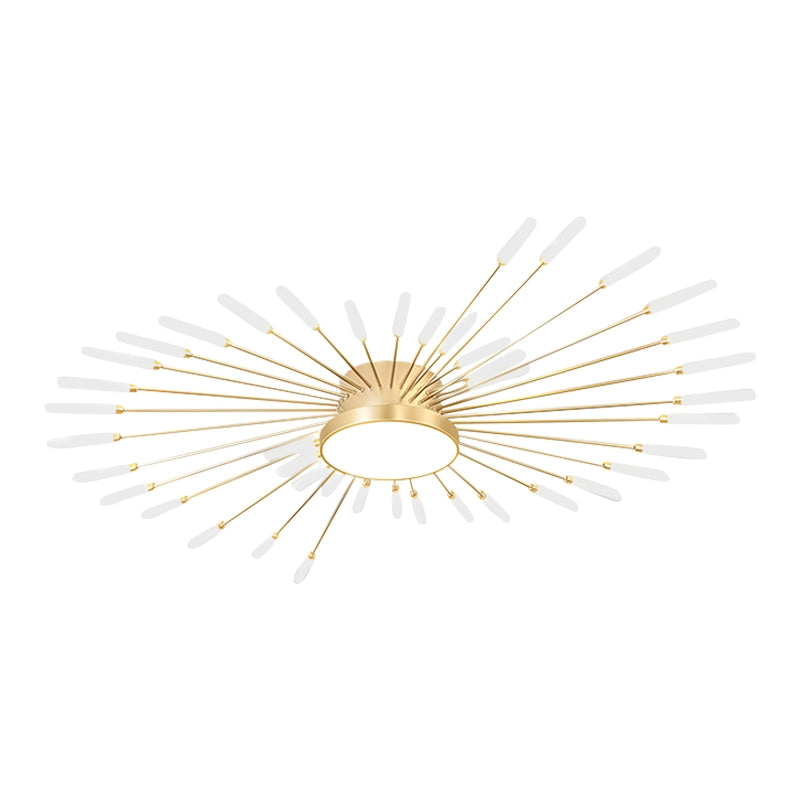 Feyran Fireworks Swirl Ceiling Light for Living Room