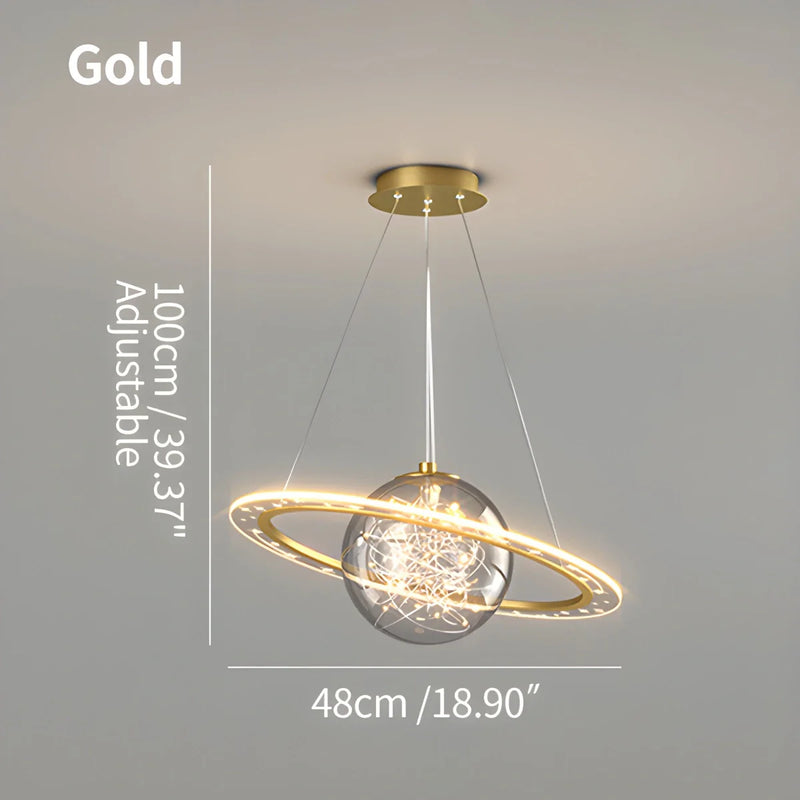 Feyran Planet Chandelier for Dining Room Living Room