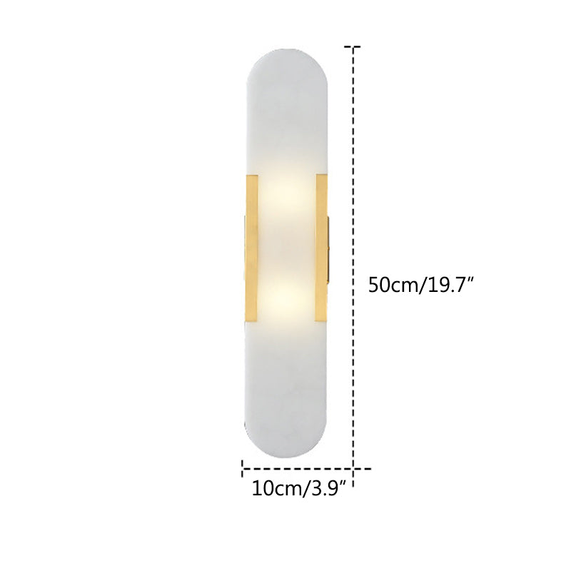 Feyran Luxury Spanish Alabaster Wall Sconce for Living Room