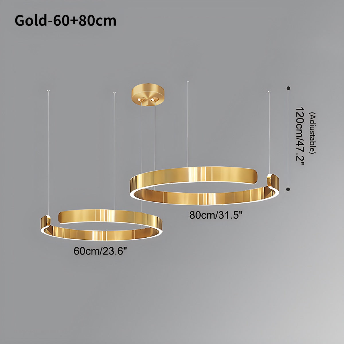 Feyran Modern Ring LED Chandelier for Living Room