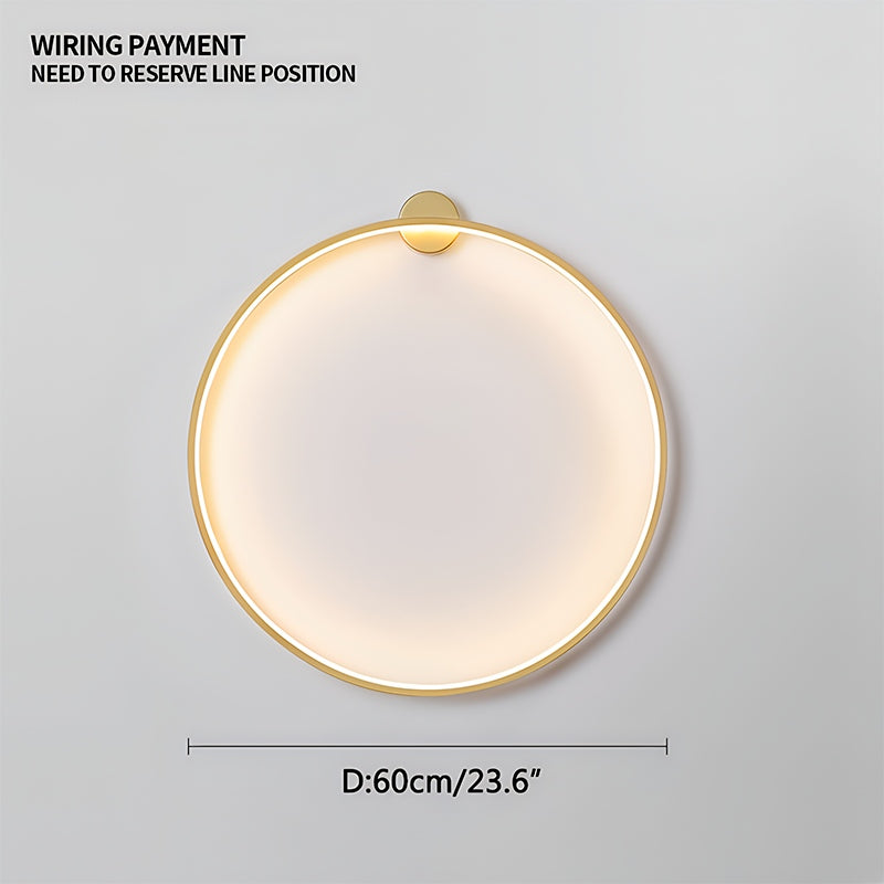 Feyran Round Ring LED Wall Lamp for Living Room