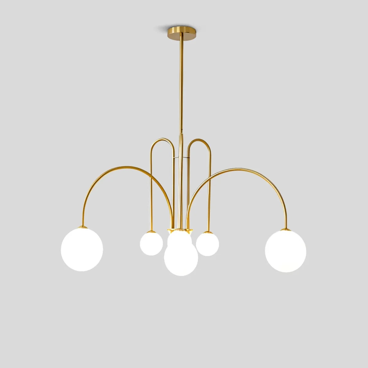 Feyran Avi Double Layer Glass Chandelier