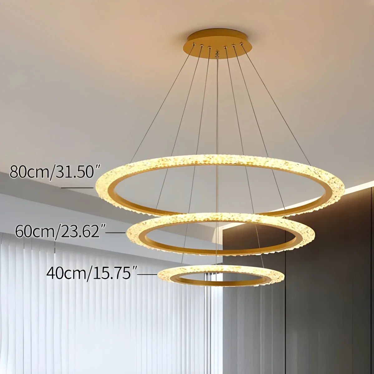 Feyran Light Luxury Chandelier for Living Room