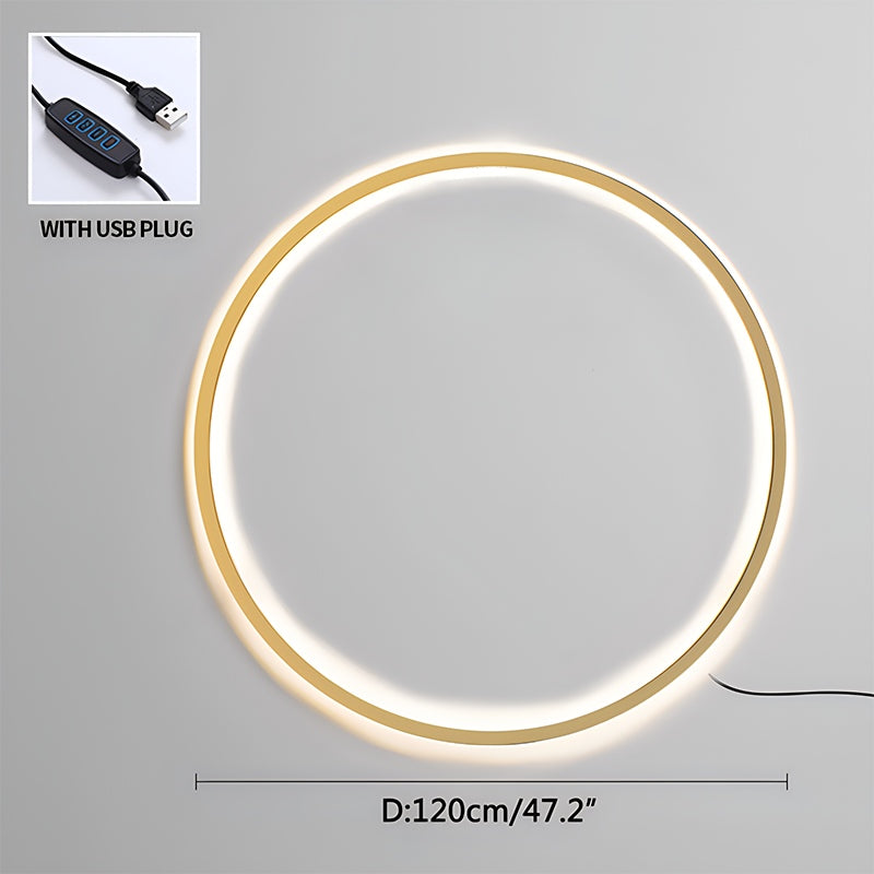 Feyran Round Ring LED Wall Lamp for Living Room