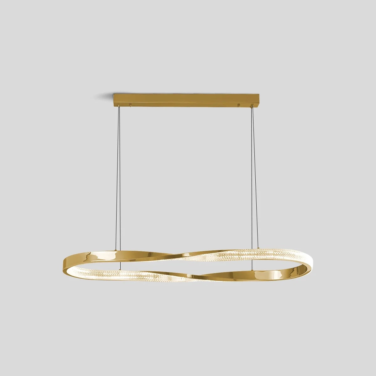 Feyran Modern Simple Mobius Circle Chandelier