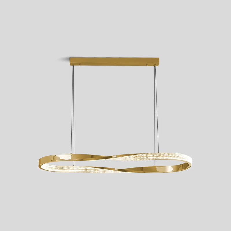Feyran Modern Simple Mobius Circle Chandelier