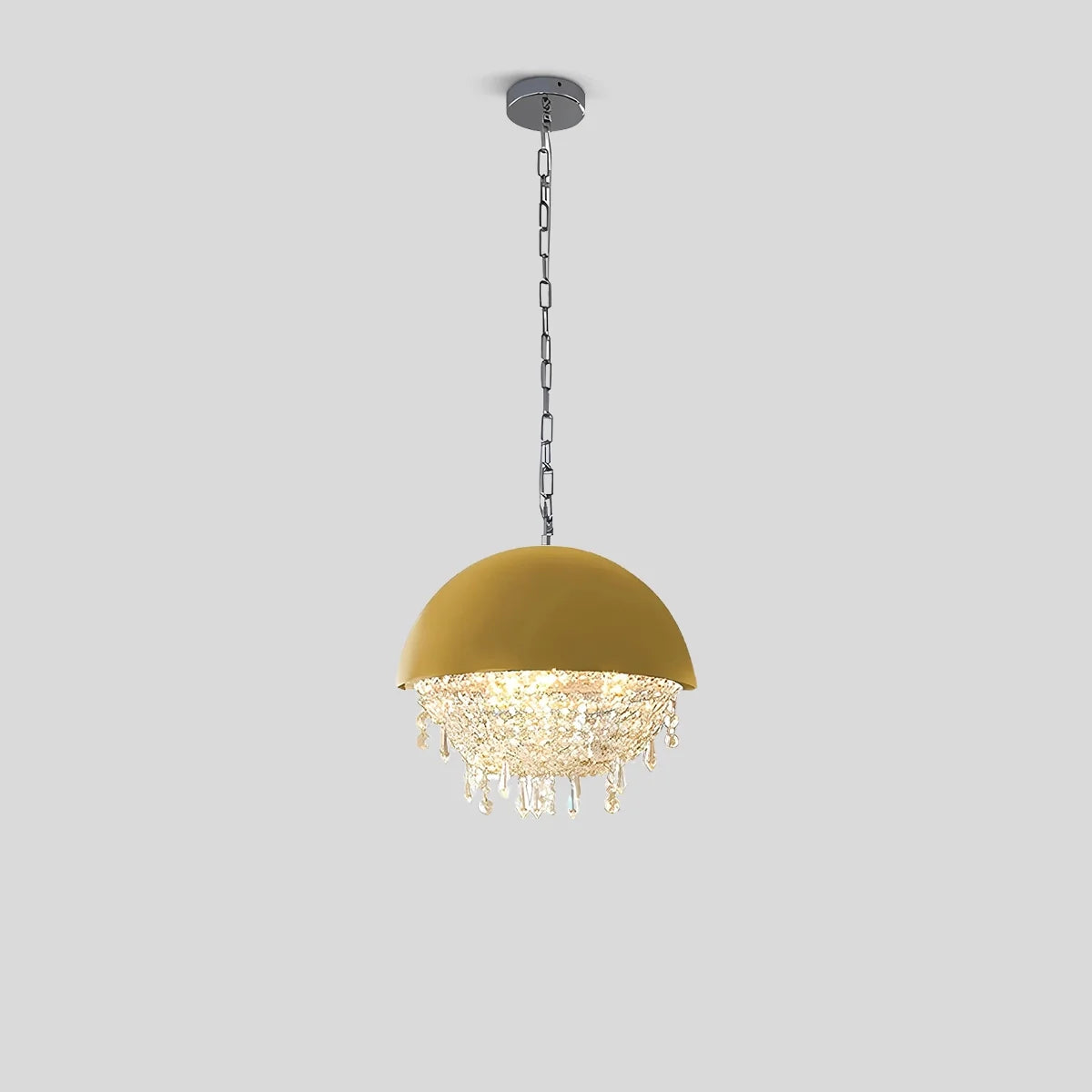 Feyran Spherical Crystal Chandelier Globe Pendant Light