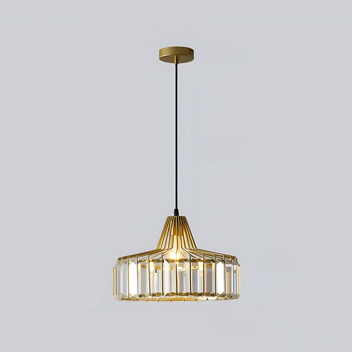 Feyran Modern Iron Art Glass Pendant Lamp for Kitchen