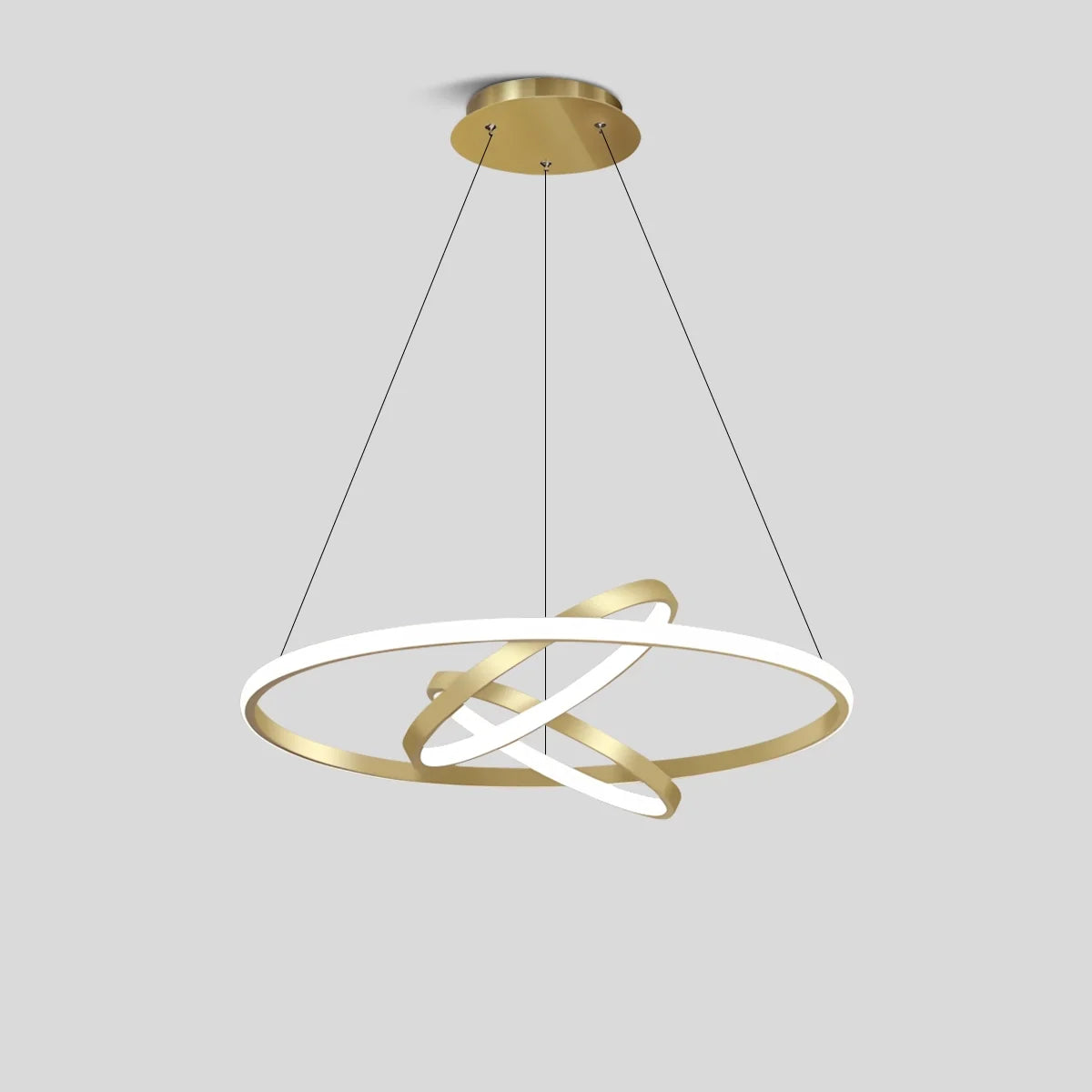 Feyran Minimalist Circular Chandelier Modern Lighting Fixture