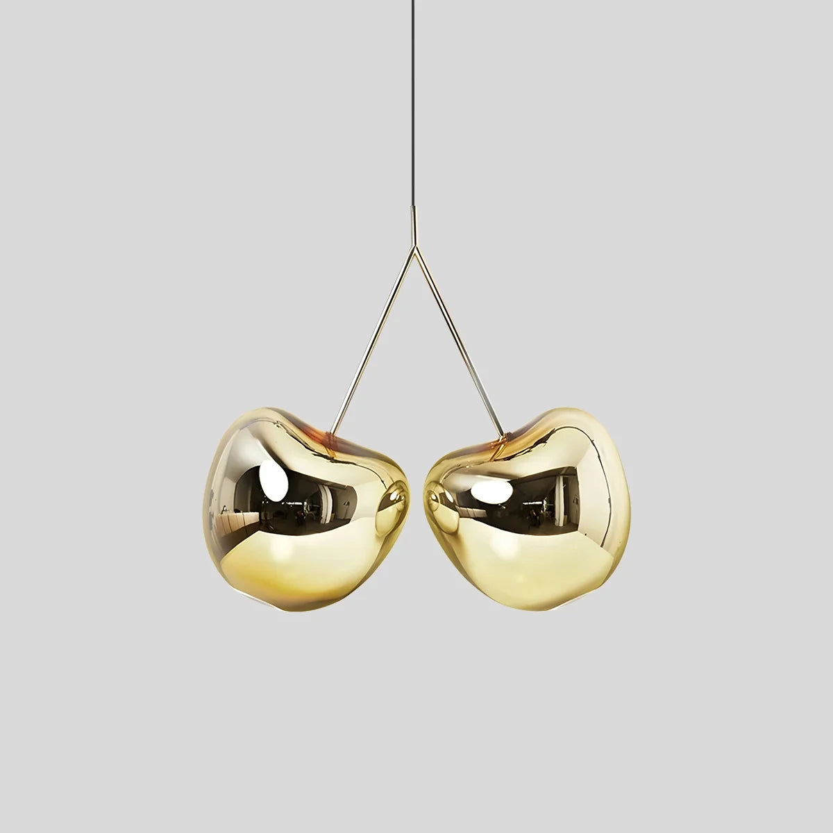 Feyran Cherry Metal Chandelier for Dining Room
