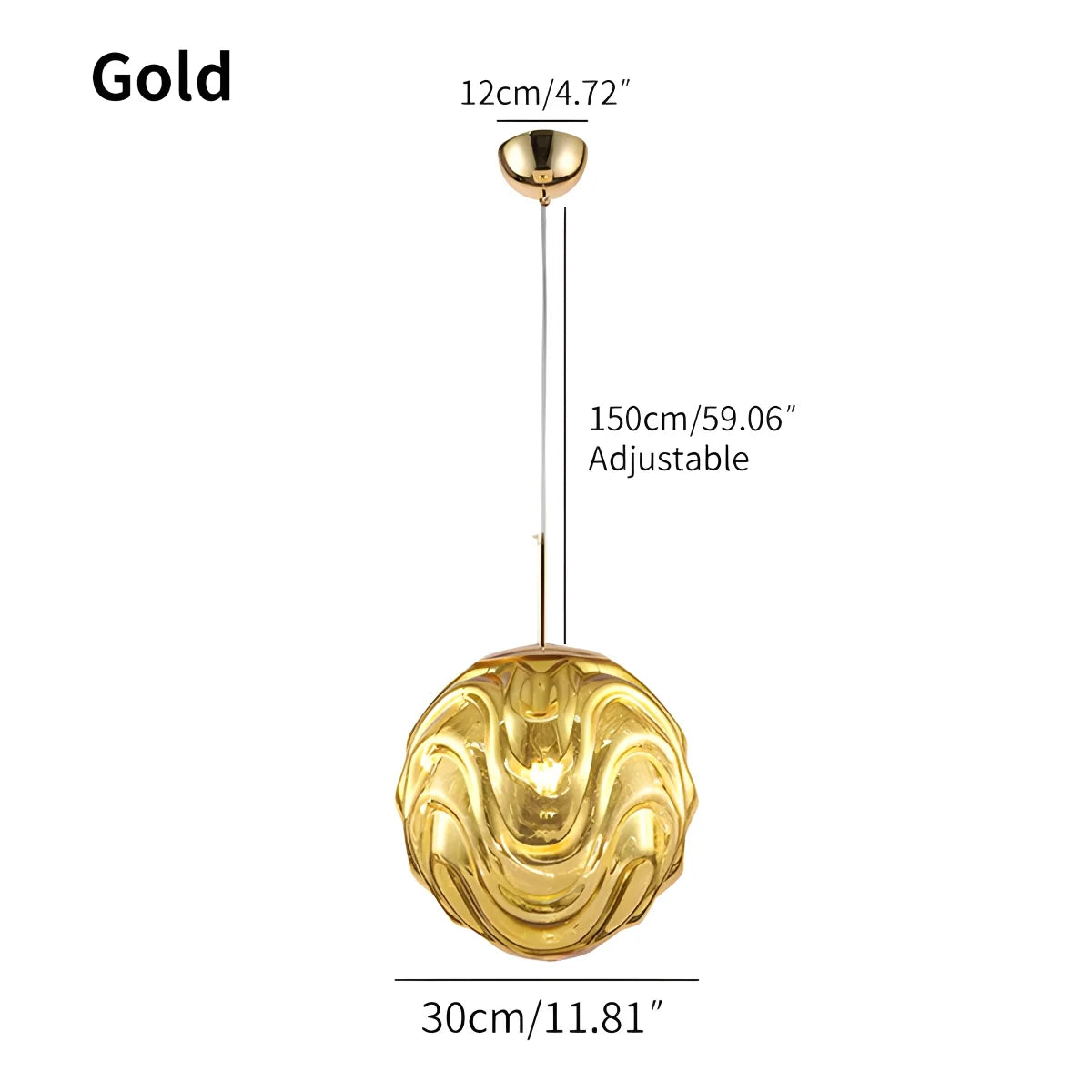 Feyran Modern Sphere Pendant Light for Kitchen Dining Room