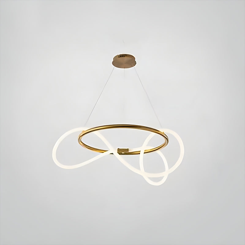Feyran Modern Long Hose Led Pendant Light for Dining Room