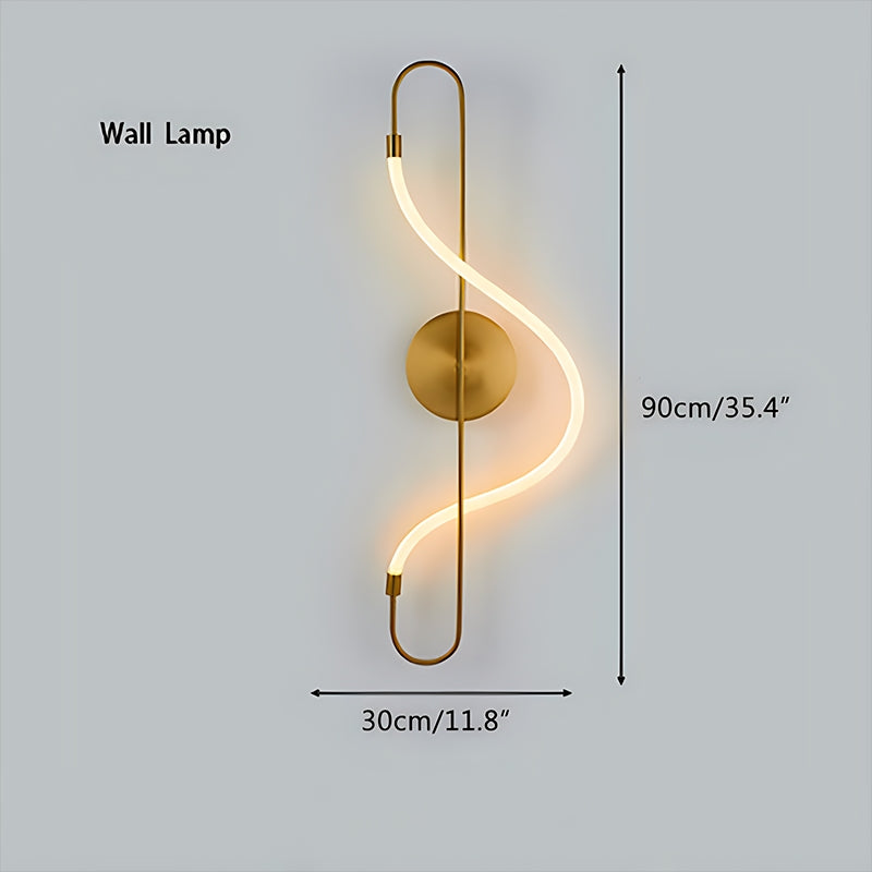 Feyran Modern Long Hose Led Pendant Light for Dining Room