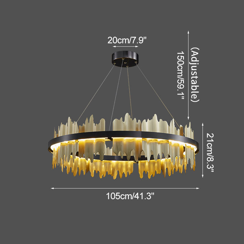 Feyran Modern Creative Round Chandelier