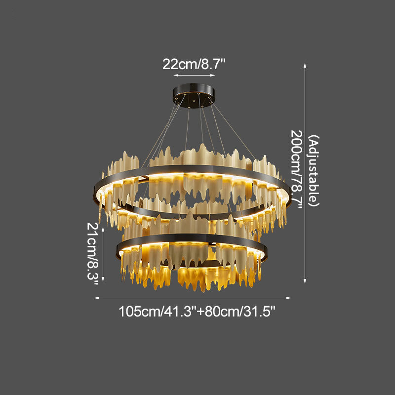 Feyran Modern Creative Round Chandelier
