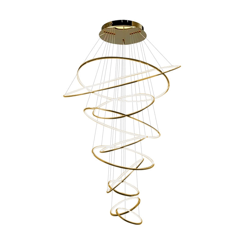 Feyran Large Tiered Ring Foyer Chandelier
