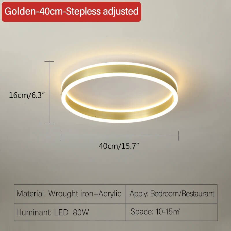 Feyran Simple Modern Round Ceiling Light