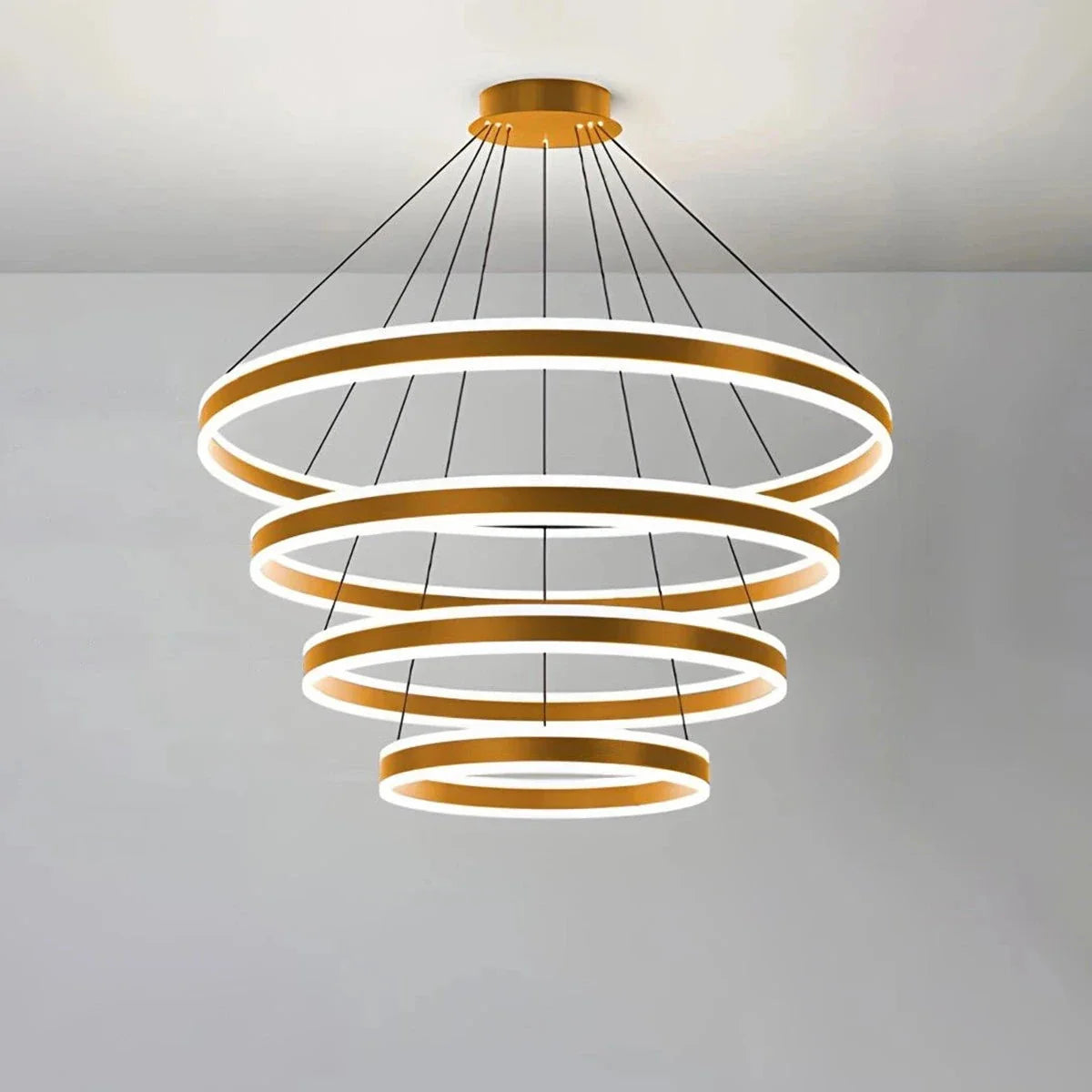 Feyran Circle Layered Living Room Chandelier
