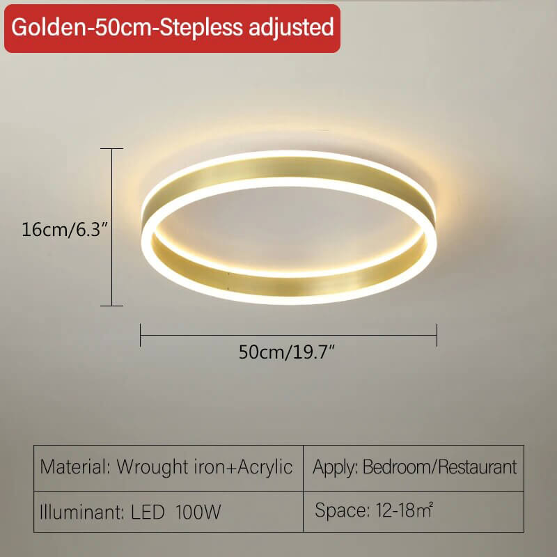Feyran Simple Modern Round Ceiling Light