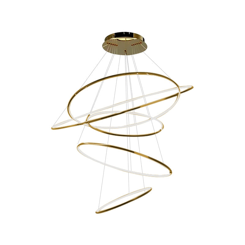 Feyran Large Tiered Ring Foyer Chandelier