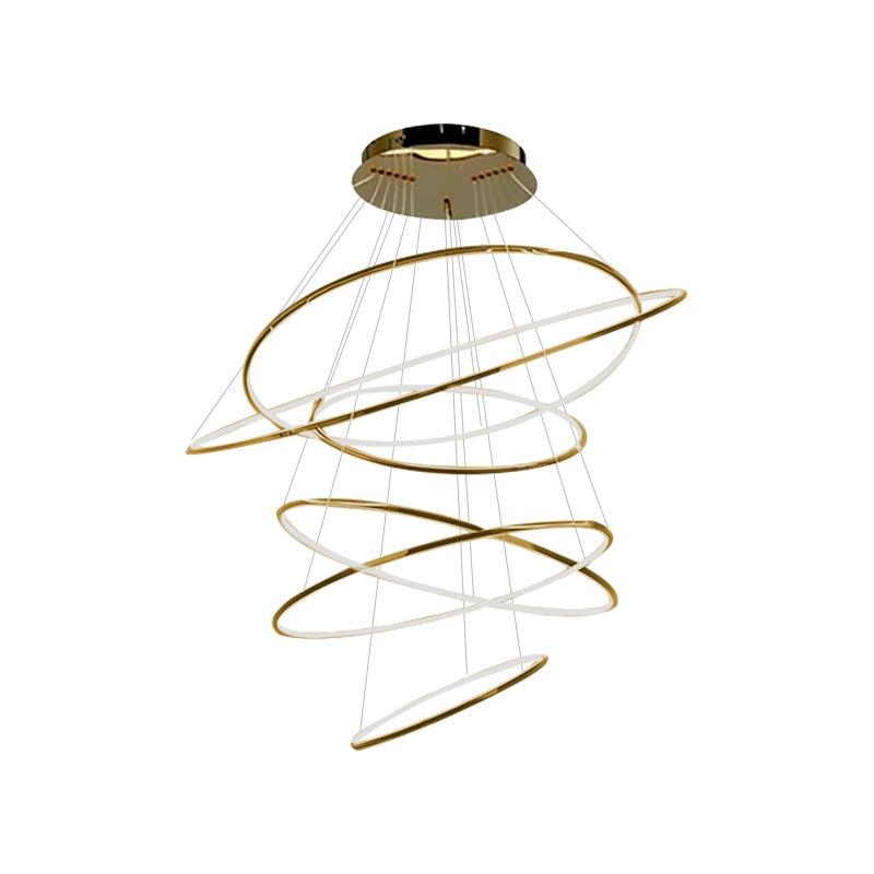 Feyran Large Tiered Ring Foyer Chandelier