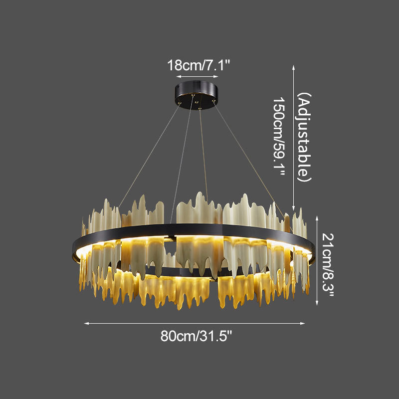 Feyran Modern Creative Round Chandelier