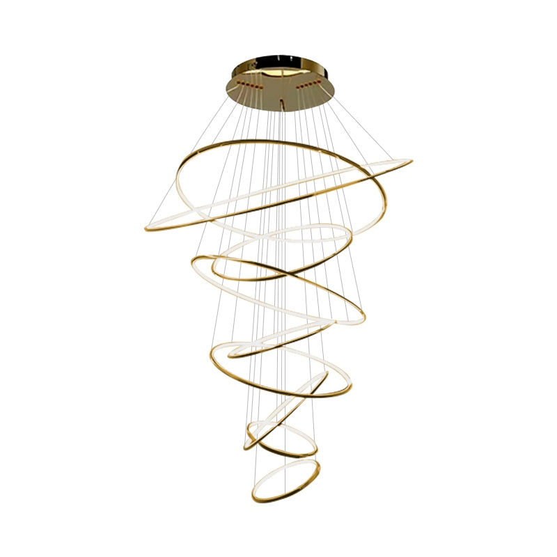 Feyran Large Tiered Ring Foyer Chandelier