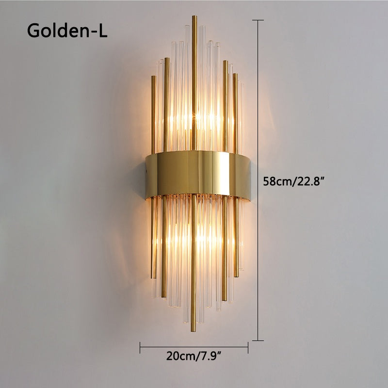 Feyran Minimal Luxury Glass Wall Lamp