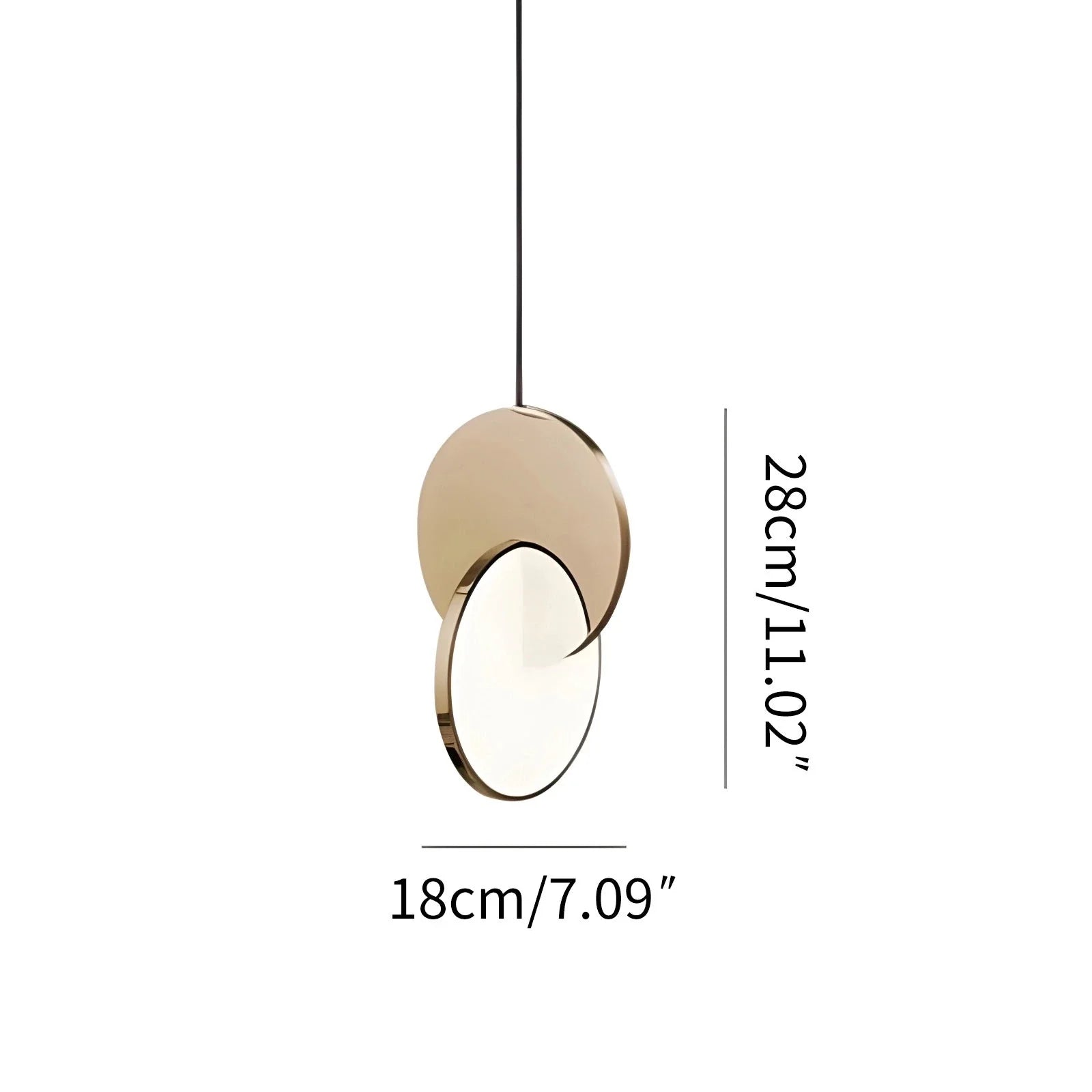 Feyran Minimalist LED Pendant Light for Living Room Kitchen