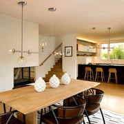 Gradient Glass Globe Chandelier for Dining Room 1 - Feyran