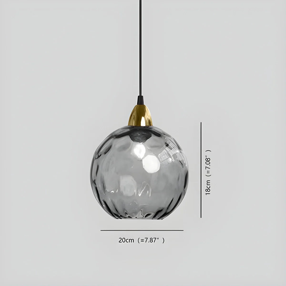 Feyran Colorful Glass Ball Pendant Light for Living Room