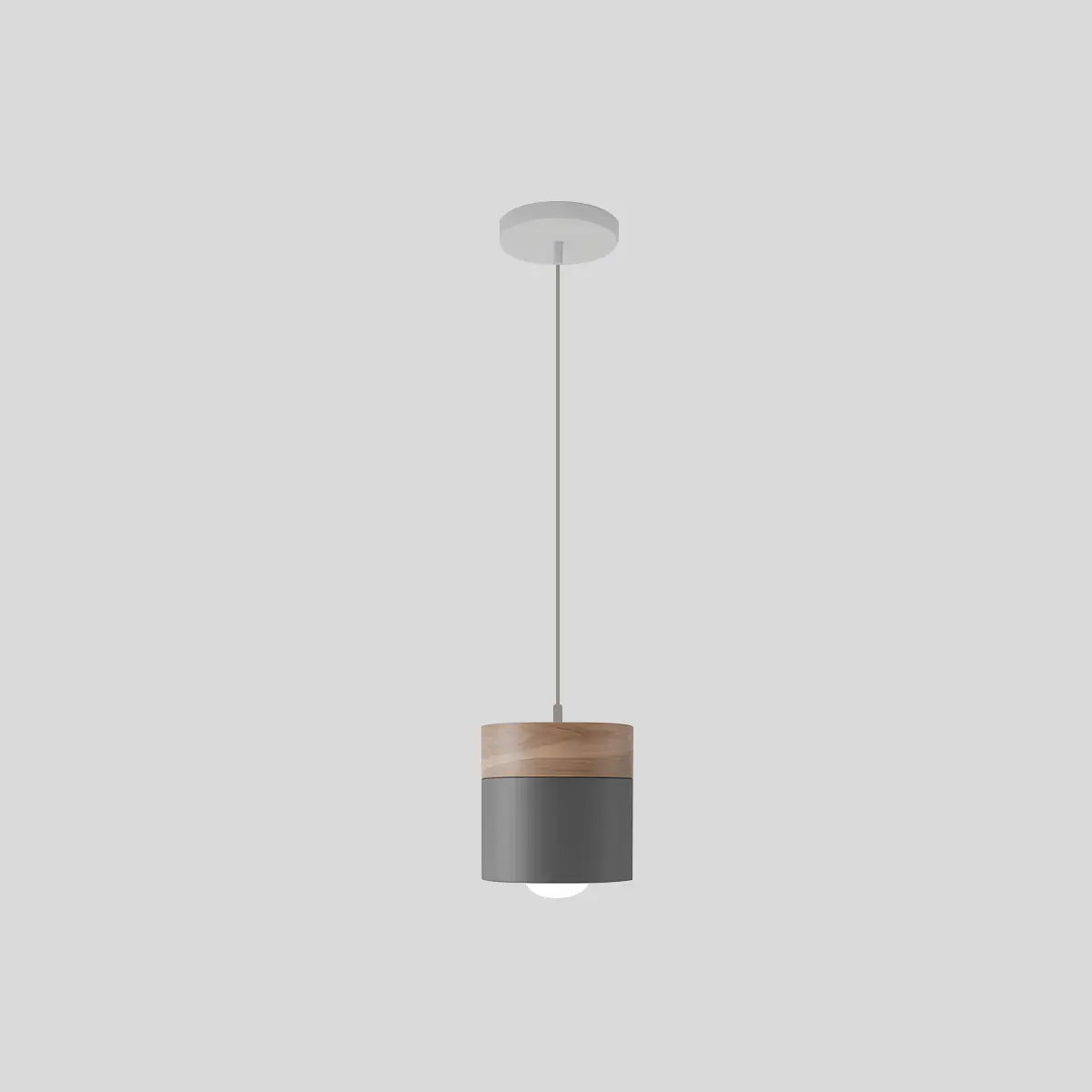 Feyran Laetus Modern Wood Accent Pendant Light