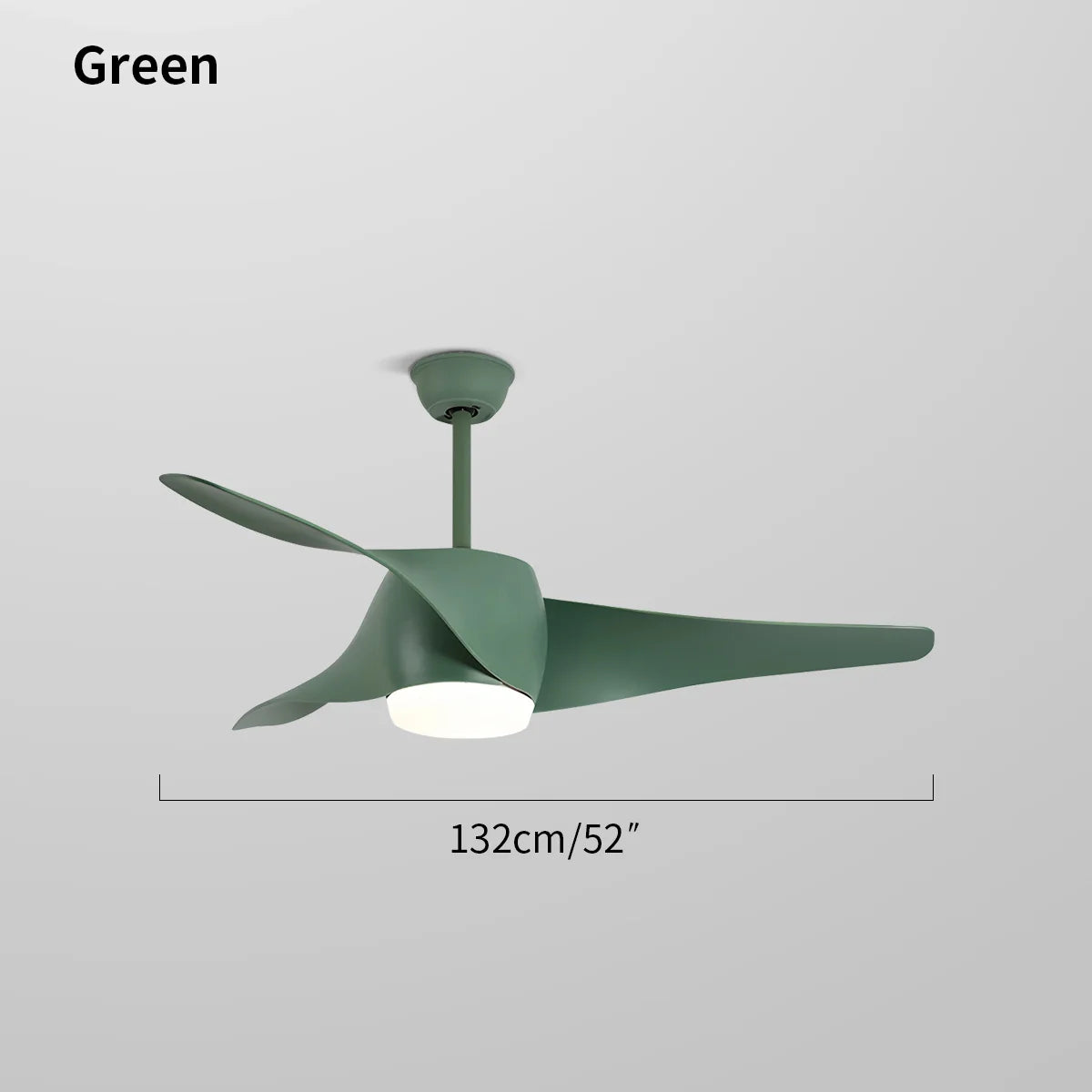 Feyran Propeller Ceiling Fan Lamp for Dining Room