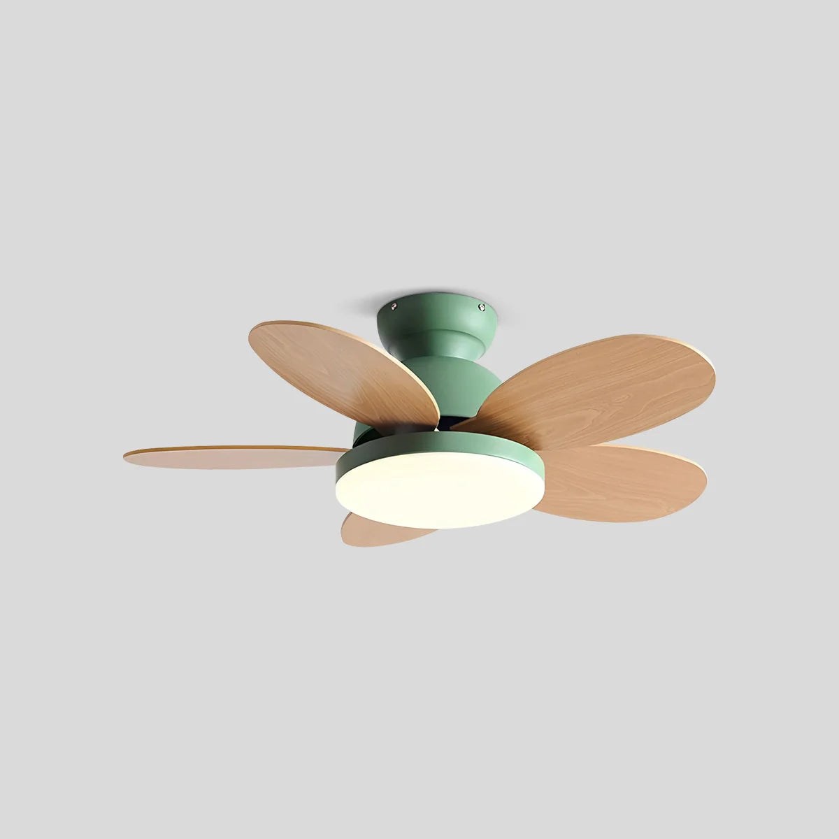 Feyran Scandi Wood Ceiling Fan Lamp for Children’s Room