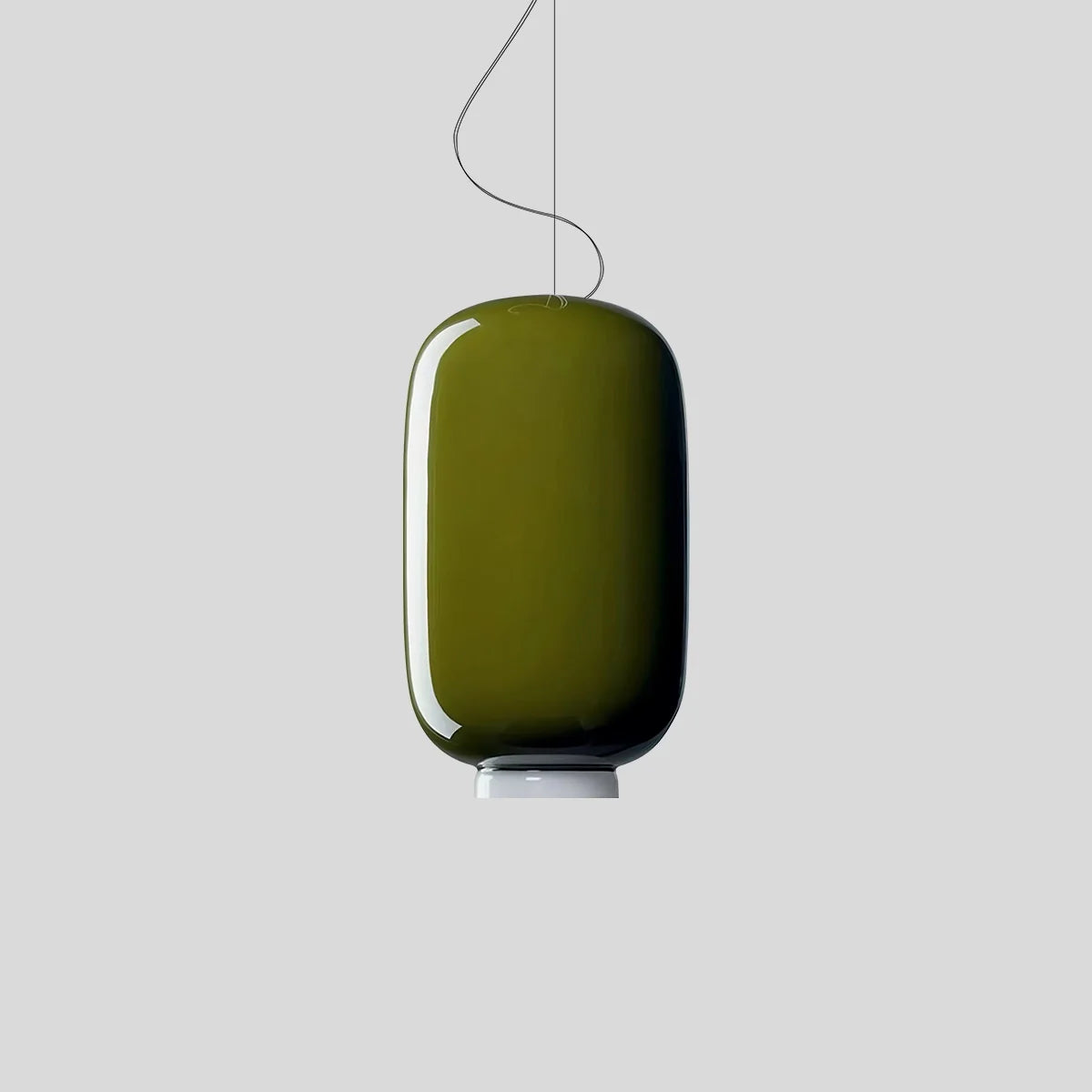 Feyran Modern Colored Glass Lantern Pendant Light