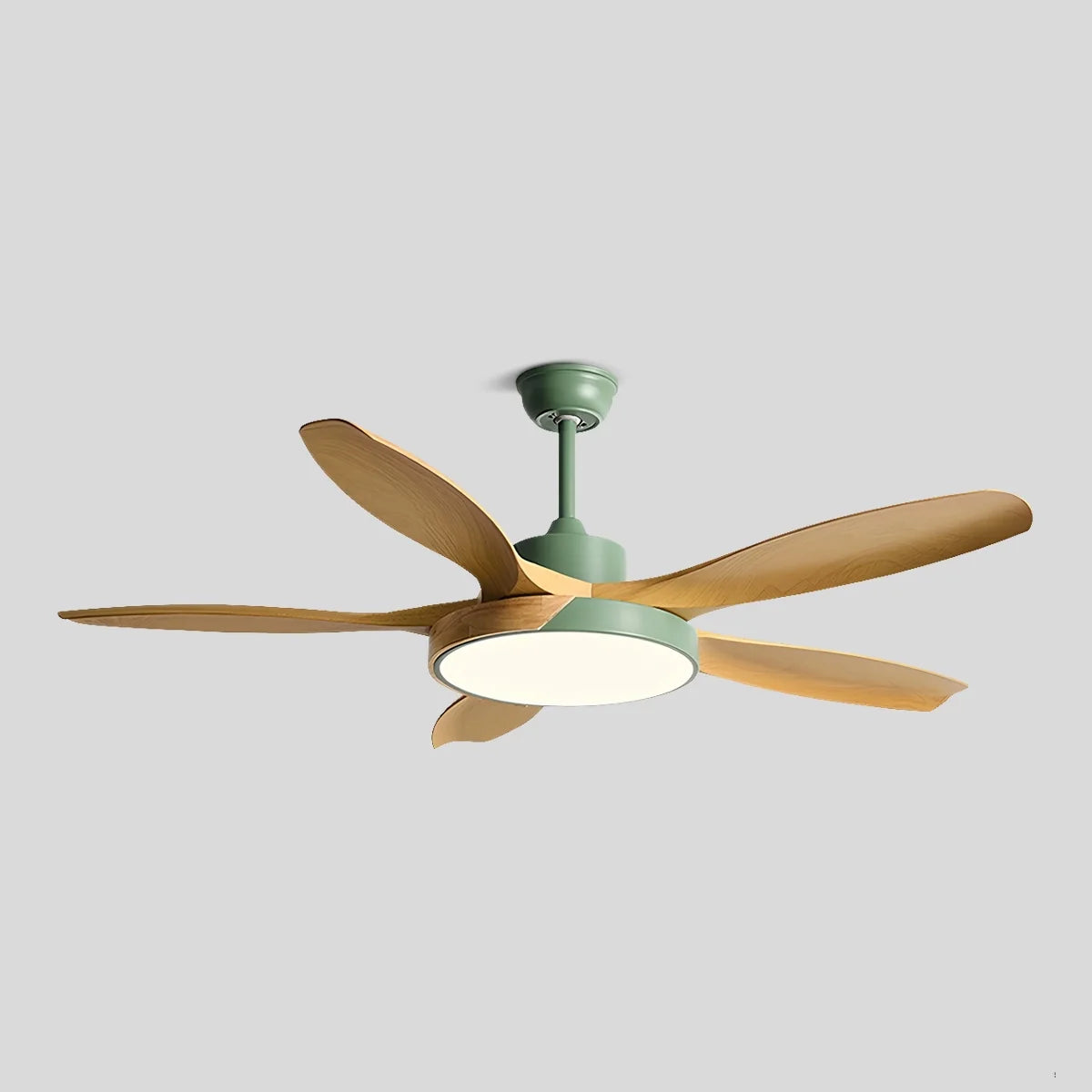 Feyran Nordic Living Room Ceiling Fan with Light