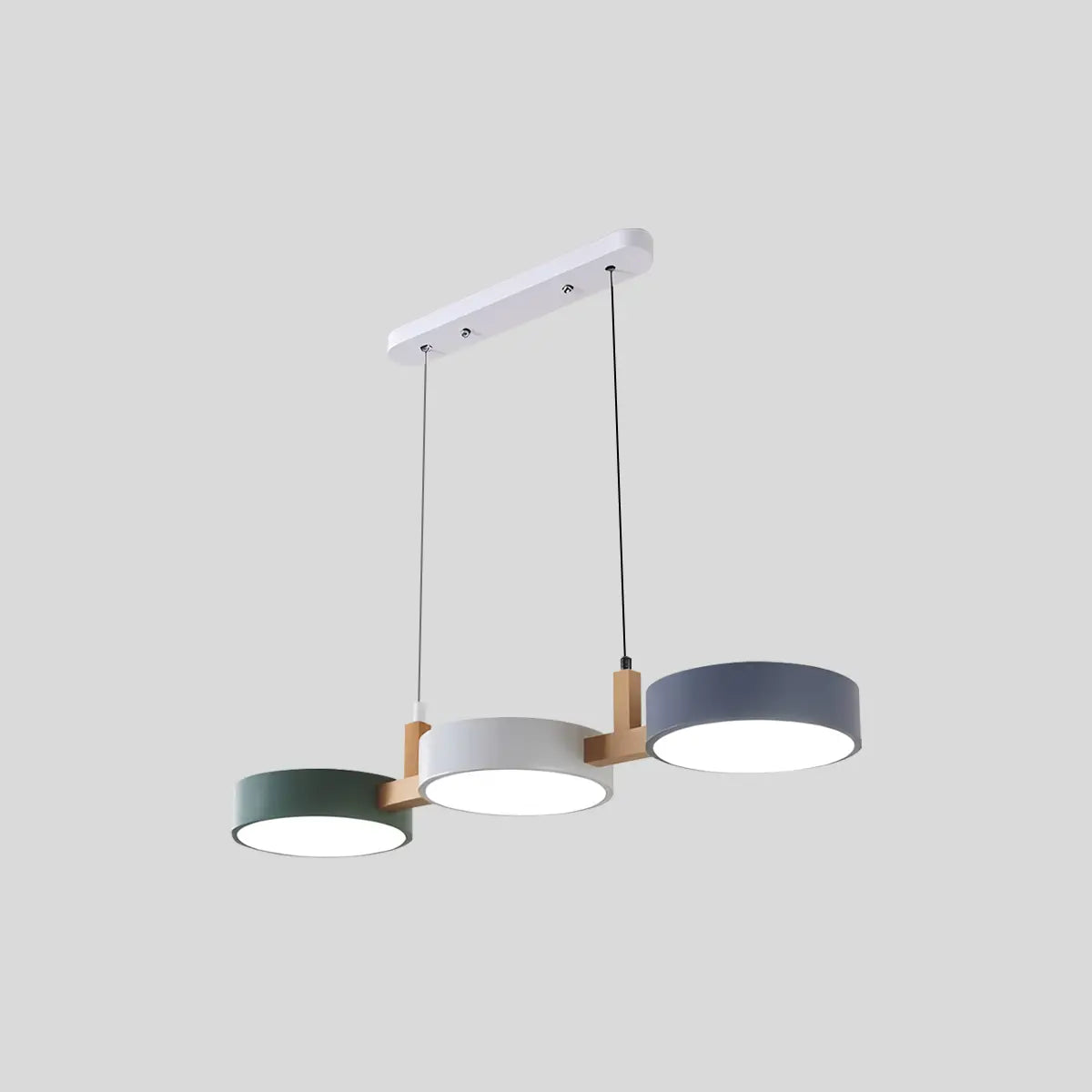 Feyran Rangeen Disc Splicing Pendant Light for Dining Room
