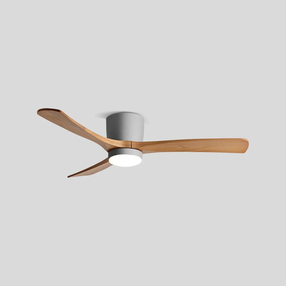 Feyran Large Low Profile Ceiling Fan with Light