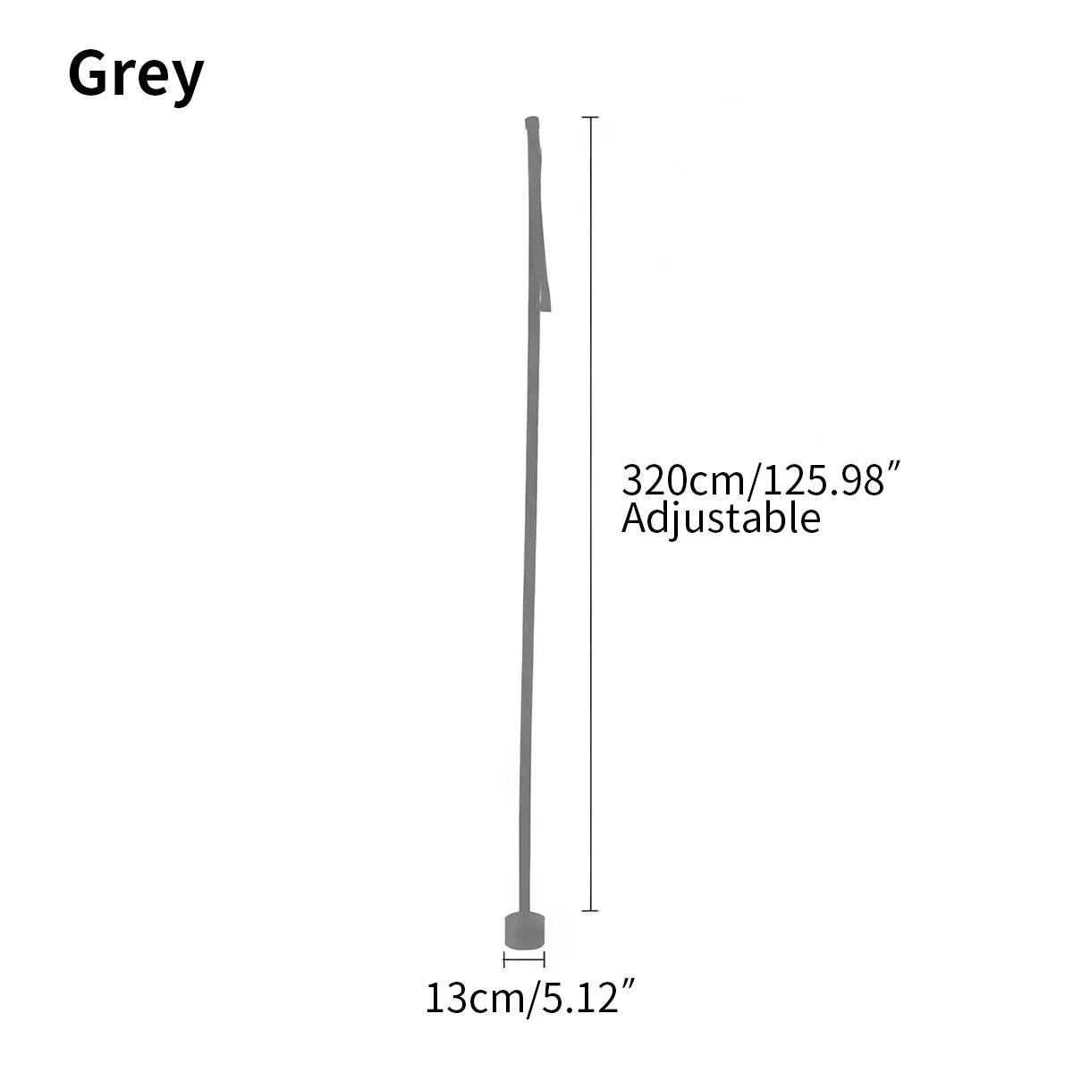 Feyran Nordic Canvas Background Wall Floor Lamp
