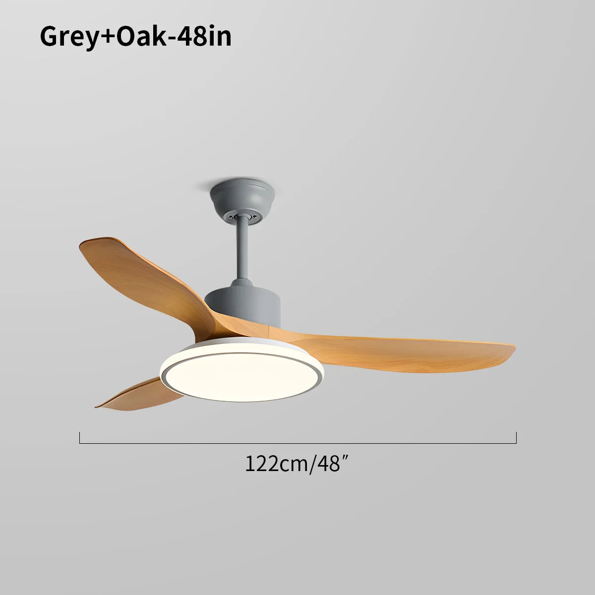 Feyran Modern 3 Blade Ceiling Fan with Light