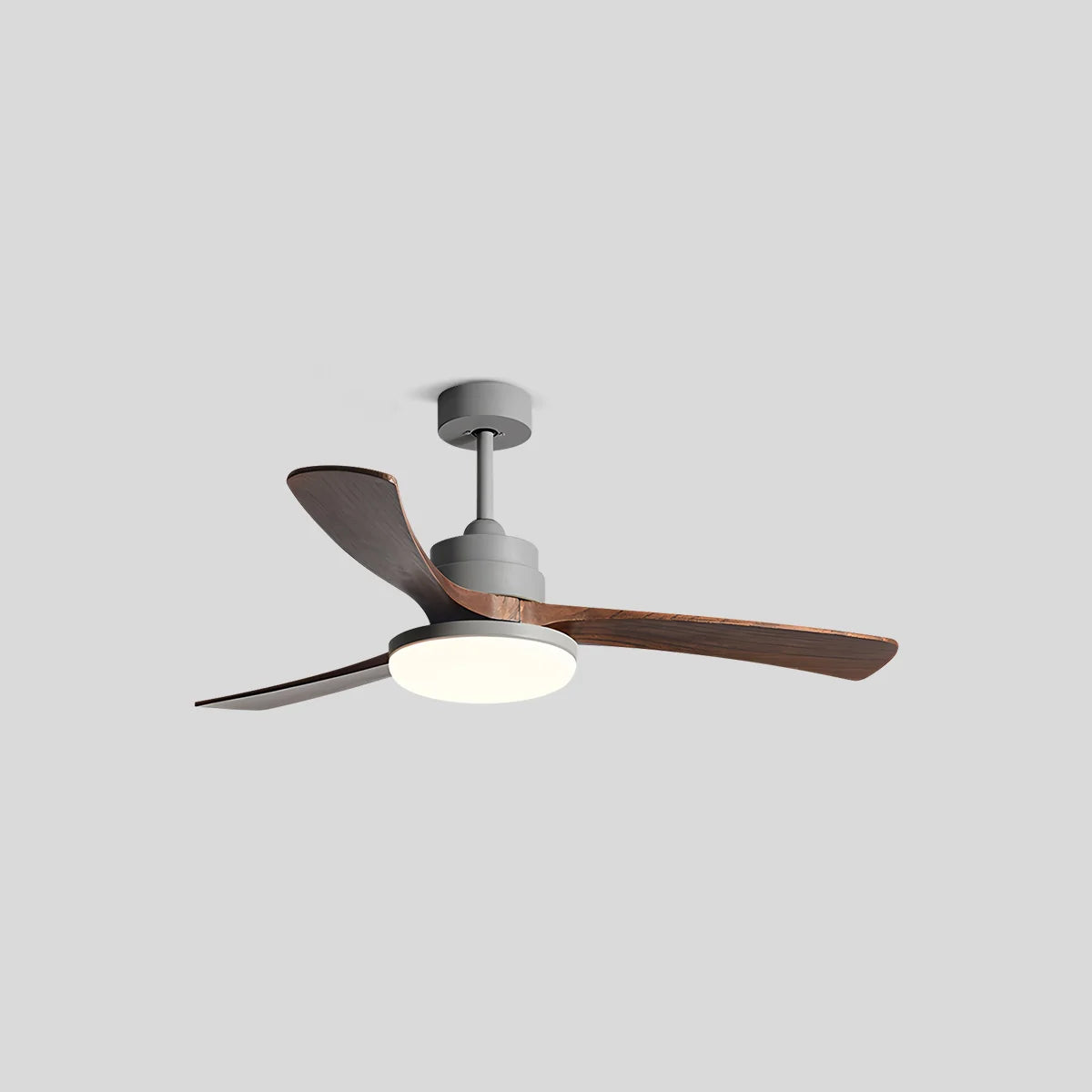 Feyran High Wind Solid Wood Ceiling Fan Light
