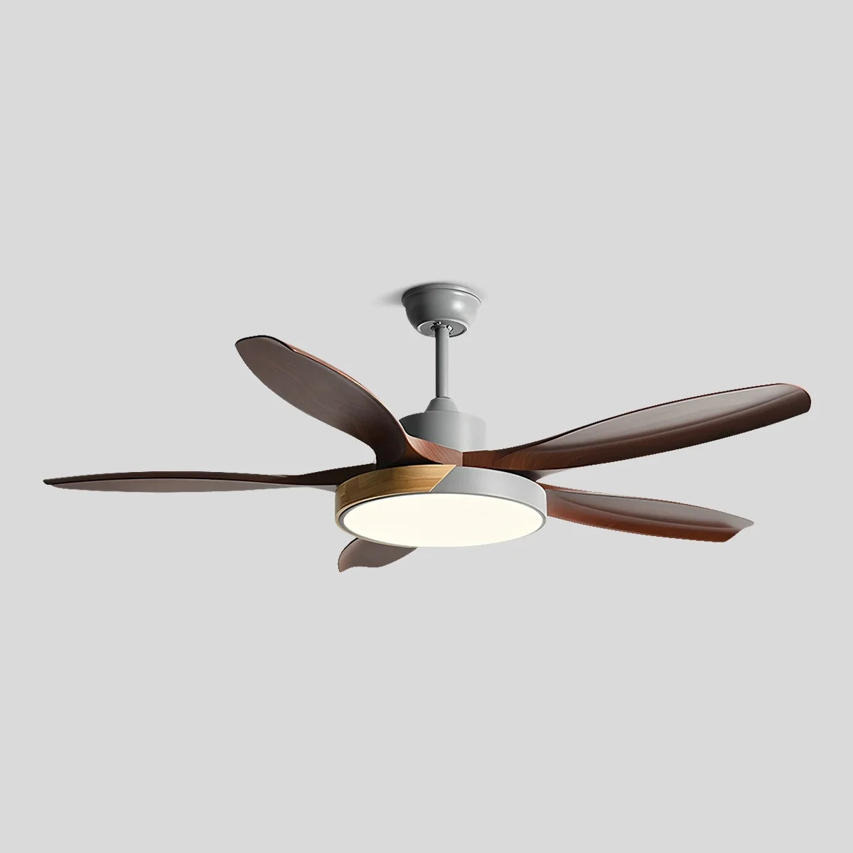 Feyran Nordic Living Room Ceiling Fan with Light