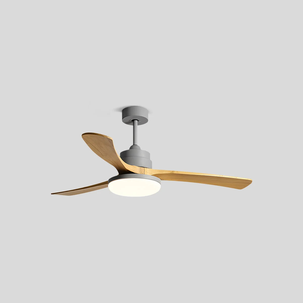 Feyran High Wind Solid Wood Ceiling Fan Light