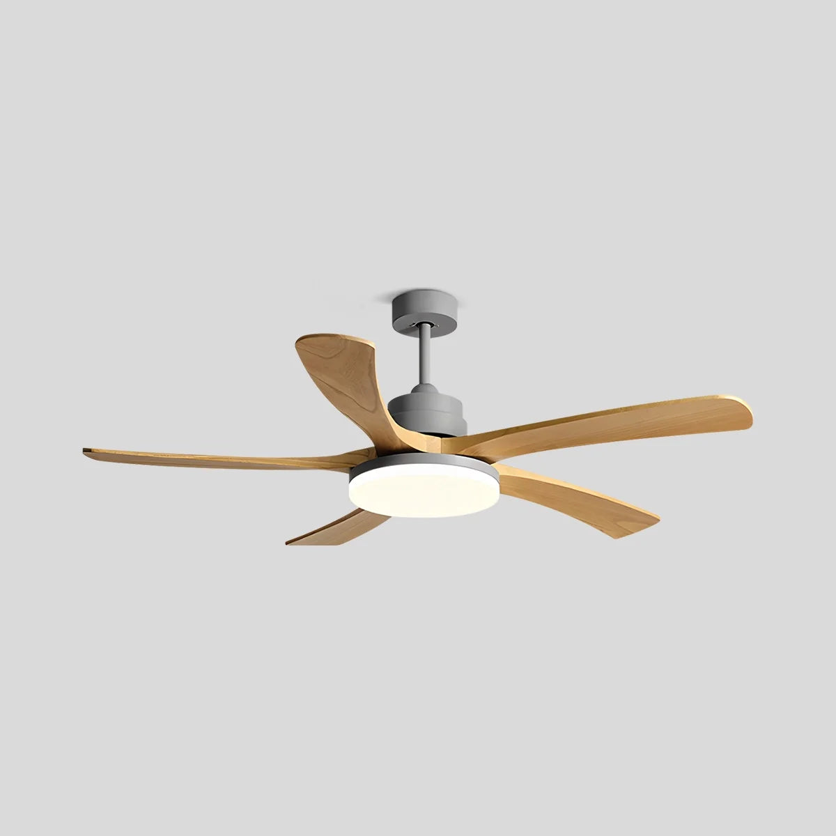 Feyran High Wind Solid Wood Ceiling Fan Light