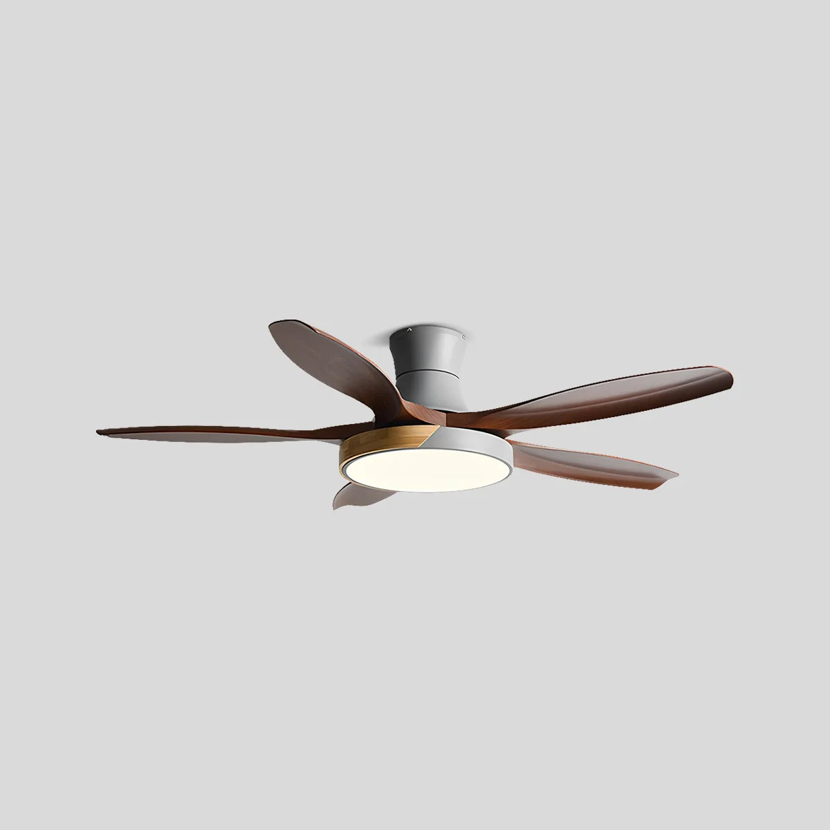 Feyran Nordic 5-Blade LED Ceiling Fan Light