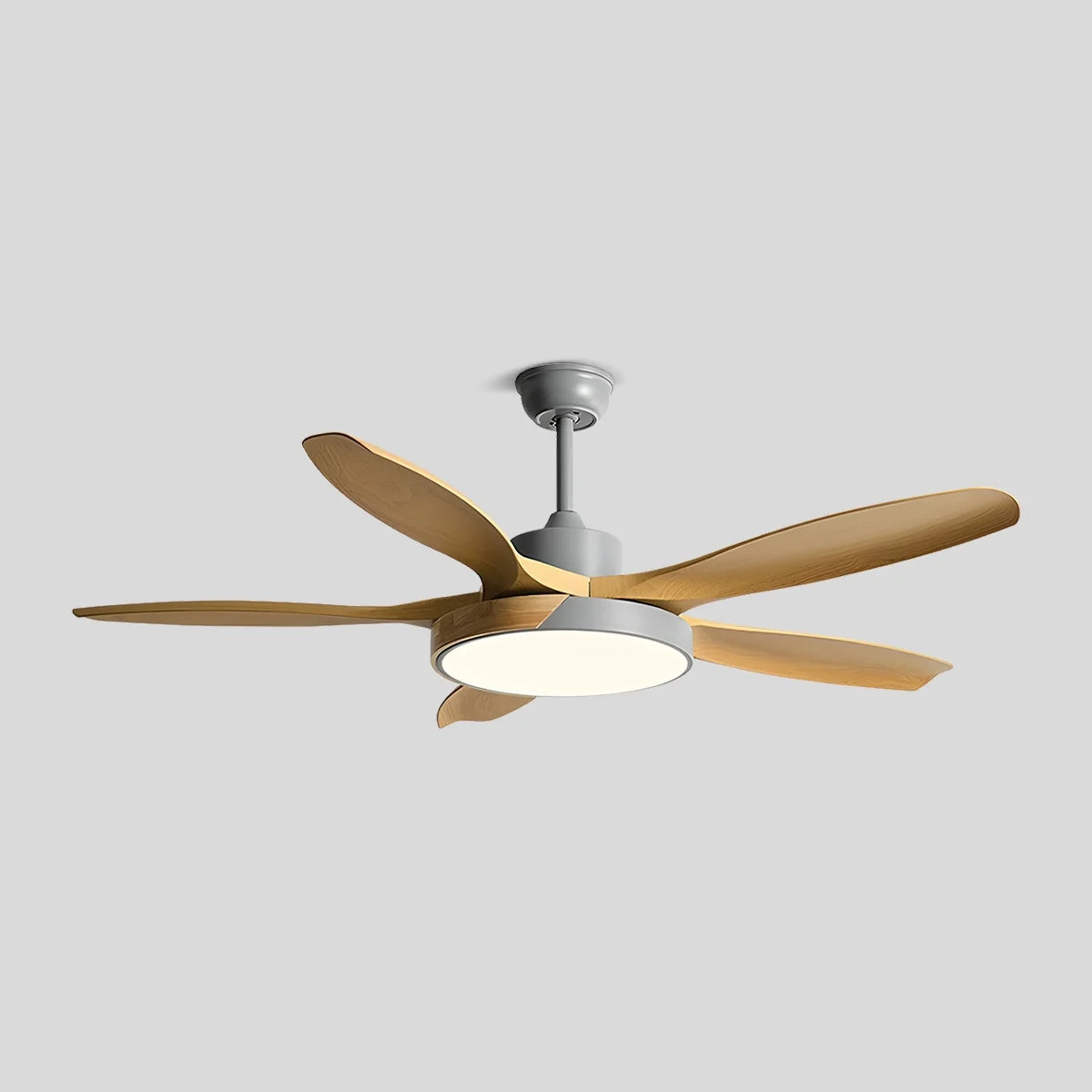 Feyran Nordic Living Room Ceiling Fan with Light